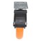 Vestil Polyurethane Swivel With Total Brake Caster 8 In. x 2 In. 1.25K Butterscotch/Silver CST-F34-8X2SI-SWTB1 - alternate 2